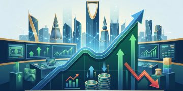مؤشر سوق الأسهم السعودية يغلق مرتفعاً عند 10769 نقطة بتداولات 4.4 مليارات ريال