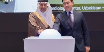 وزير الصحة يدشّن ربطاً رقمياً بين مستشفى صحة الافتراضي ووزارة الصحة الأوزبكية