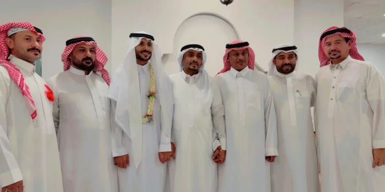 محمد حسن عريبي يحتفل بعقد قران نجله فوزي