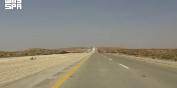 طريق رفحاء – حائل الجديد يدعم الحركة اللوجستية بين المنطقتين