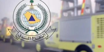 الدفاع المدني بتنومة يخمد حريقاً في أشجار وأعشاب بمنطقة جبلية
