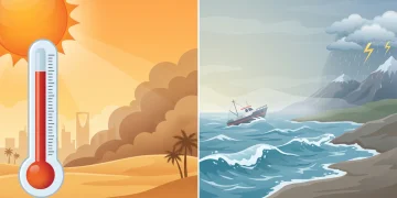 الأرصاد تحذّر من حرارة شديدة ورياح مثيرة للغبار تضرب عدة مناطق