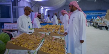 مهرجان الخرج للمزارعين يبيع 78 طناً من التمور بـ498 ألف ريال في 5 أيام