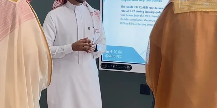 برعاية معالي وزير الصحة.. تجمع الطائف الصحي يتوج بالجائزة الوطنية لسلامة المرضى عن مشروع الذكاء الاصطناعي للوقاية من عدوى الدم المرتبطة بالقسطرة الوريدية المركزية