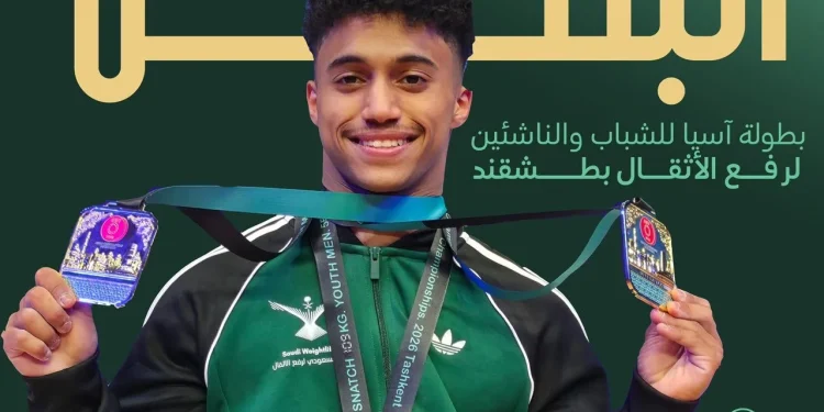 في إنجاز سعودي.. «العجيان» يحصد ذهبيتين وفضية في بطولة آسيا للشباب والناشئين بطشقند