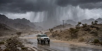 الأرصاد تُنبّه من أمطار ورياح شديدة تطال 4 مناطق