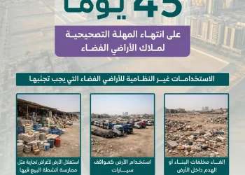 45 يوماً لتصحيح أوضاع الأراضي الفضاء قبل انتهاء المهلة في سبتمبر 2026