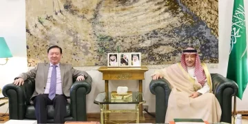 نائب وزير الخارجية الخريجي يستقبل سفير الصين لدى المملكة