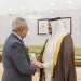 نائب أمير الرياض يودّع سفير مصر لدى المملكة بمناسبة انتهاء مهامه