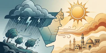 “الأرصاد” يحذّر من سحب رعدية ممطرة ورياح نشطة على عدة مناطق اليوم