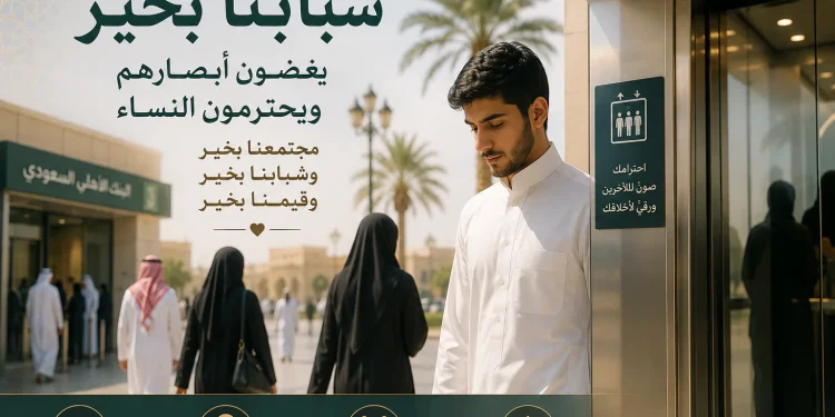 غض البصر ،،، شبابنا السعودي نموذجاً فريداً