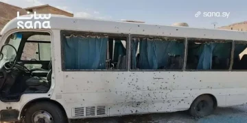 انفجار عبوة ناسفة يستهدف حافلة أمنية في ريف دمشق ويُخلّف إصابات