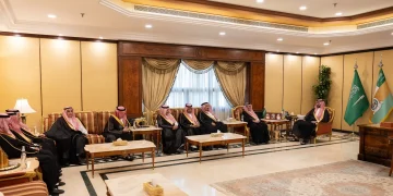 وزير الحرس الوطني يستقبل أمراء الأفواج بالقطاع الغربي