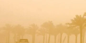 أرصاد القصيم تحذّر من أتربة مثارة ورياح نشطة حتى السابعة مساءً