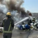 الدفاع المدني بالدمام يُخمد حريقاً في مخلفات حديد دون إصابات