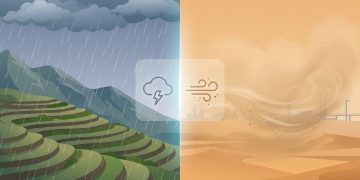 أمطار رعدية غزيرة وسيول تضرب 4 مناطق سعودية اليوم