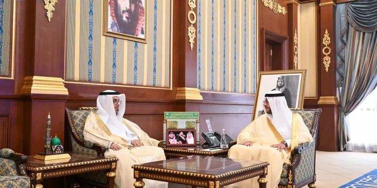 نائب أمير المدينة المنورة يستقبل رئيس النيابة العامة بالمنطقة