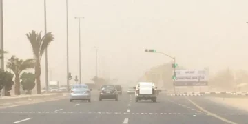 تنبيه من عوالق ترابية على منطقة الباحة