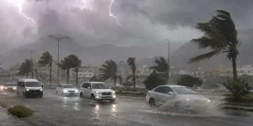 أمطار غزيرة تضرب عدة محافظات في منطقة جازان