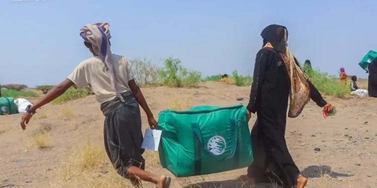 “إغاثي الملك سلمان” يواصل دعم اليمن وغزة والسودان بمساعدات غذائية وإيوائية