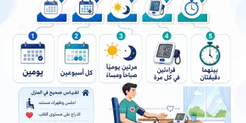 خبير القلب يكشف «القاعدة الذهبية 22222» لمراقبة ضغط الدم ويحذر من 10 أخطاء شائعة
