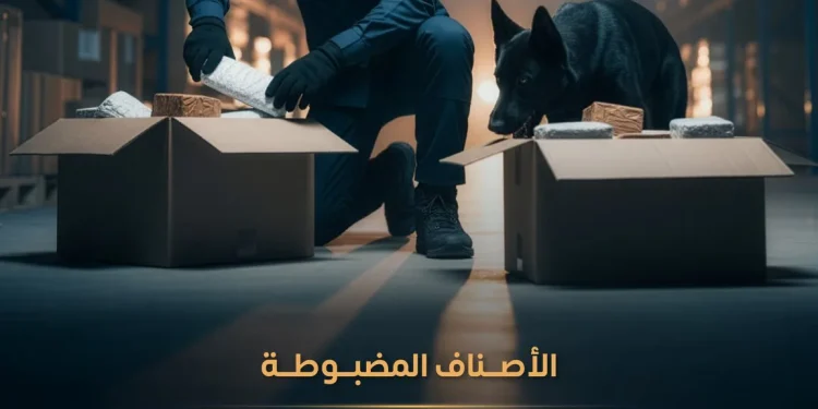1075 حالة ضبط للممنوعات في منافذ المملكة الجمركية