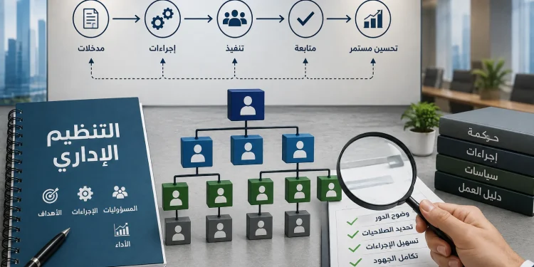 التنظيم الإداري.. أساس النجاح قبل التطوير