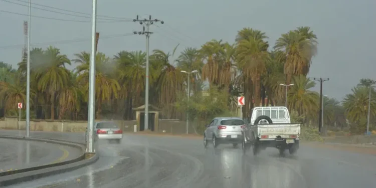 أمطار خفيفة ورياح نشطة على منطقة نجران اليوم