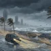 أمطار رعدية وسيول ورياح مثيرة للغبار على عدة مناطق