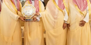 ابن ظبيه يتوّج بكأس مهرجان ولي العهد للهجن 2026 بـ90 نقطة