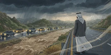 الأرصاد: أمطار رعدية غزيرة ورياح مثيرة للأتربة والغبار على عدة مناطق