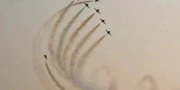 جدة تشهد عروضًا جوية احتفاءً باليوم الوطني السعودي