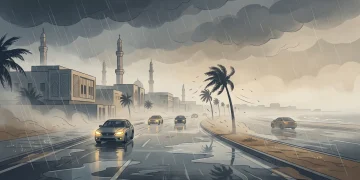 طقس الأربعاء.. أمطار رعدية وسيول وبرد وأتربة وضباب تضرب 6 مناطق