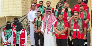 35 فرقة إسعافية للهلال الأحمر بالباحة في اليوم الوطني