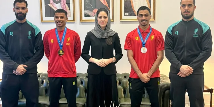 سفيرة المملكة في السويد تستقبل أبطال القادسية للكاراتيه بعد ذهبية مالمو 2026