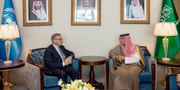 وزير الدولة للشؤون الخارجية يلتقي مساعد وزير الخارجية الأمريكي