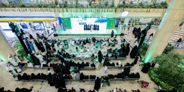 مطارات الدمام تختتم احتفالاتها باليوم الوطني بفعاليات تراثية وترفيهية