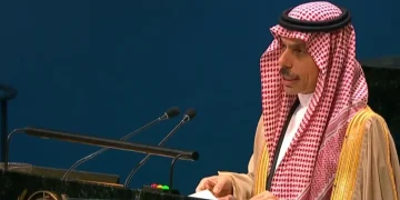 “فيصل بن فرحان” في الأمم المتحدة: السعودية تعرضت لاعتداءات إيرانية غاشمة ونطالب بعودة هرمز لوضعه الطبيعي
