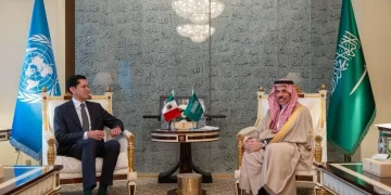 وزير الخارجية يبحث مع نظيره المكسيكي القضايا الإقليمية والدولية