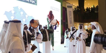 «أباريل» تحتفي باليوم الوطني في بارك أفنيو بالرياض.. وسحب على سيارتين