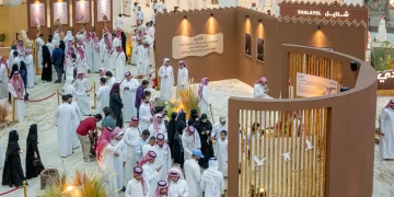 الرياض تتهيأ لانطلاق معرض الصقور والصيد على مساحة 197 ألف متر مربع