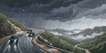الأرصاد: أمطار رعدية غزيرة وسيول وبَرَد على عدة مناطق ورياح مثيرة للأتربة والغبار