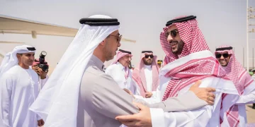 وزير الدفاع الأمير خالد بن سلمان يلتقي نائب رئيس الإمارات في الرياض
