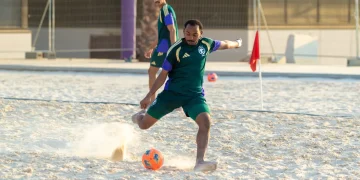 أخضر الشاطئية يواصل معسكر الرياض استعداداً لكأس آسيا 2026