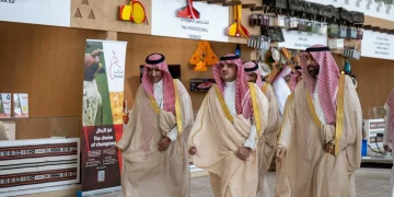 وزير الداخلية يزور معرض الصقور والصيد السعودي الدولي 2026 في الرياض