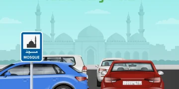 «المرور» يجدّد التنبيه بضرورة إيقاف المركبة بشكل صحيح عند التوقف للصلاة