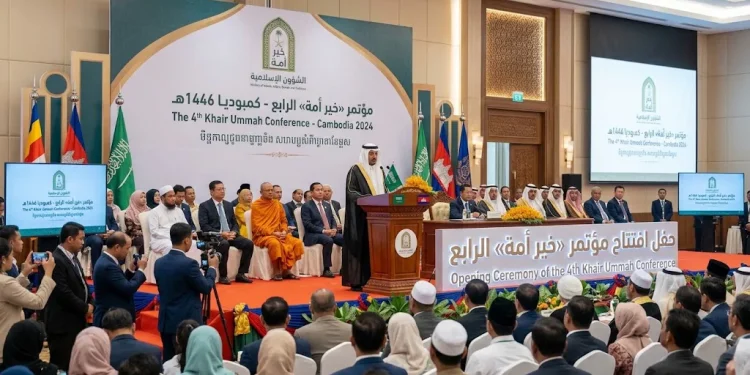 “الشؤون الإسلامية” تفتتح مؤتمر «خير أمة» الرابع في كمبوديا.. بمشاركة 130 شخصية إسلامية