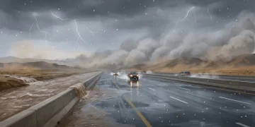 أمطار رعدية وسيول تضرب 10 مناطق.. و”الأرصاد” يحذر من البرد والرياح والأتربة والضباب
