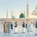 250 معتمراً من 21 دولة يؤدون صلاة الجمعة في المسجد النبوي ضمن برنامج خادم الحرمين