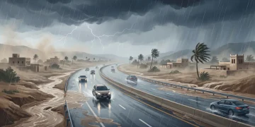 «الأرصاد»: أمطار رعدية وسيول وبَرَد على 8 مناطق اليوم